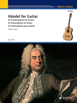 cover image of Handel for Guitar